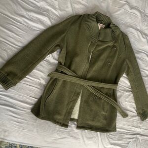 Army green jacket